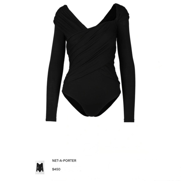 Johanna Ortiz The Sensua Black Bodysuit NWT Size L - Picture 11 of 11